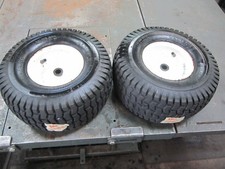 Toro Lx460 Front Wheels Rims Tires 15x6.00-6 Pair Set