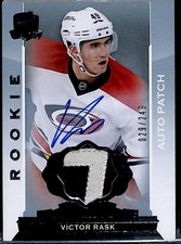 2014-15 Upper Deck The Cup Victor Rask RC Auto 029/249 Carolina Hurricanes #151
