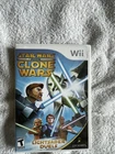 Star Wars the Clone Wars Lightsaber Duels for Nintendo Wii Complete with Manual