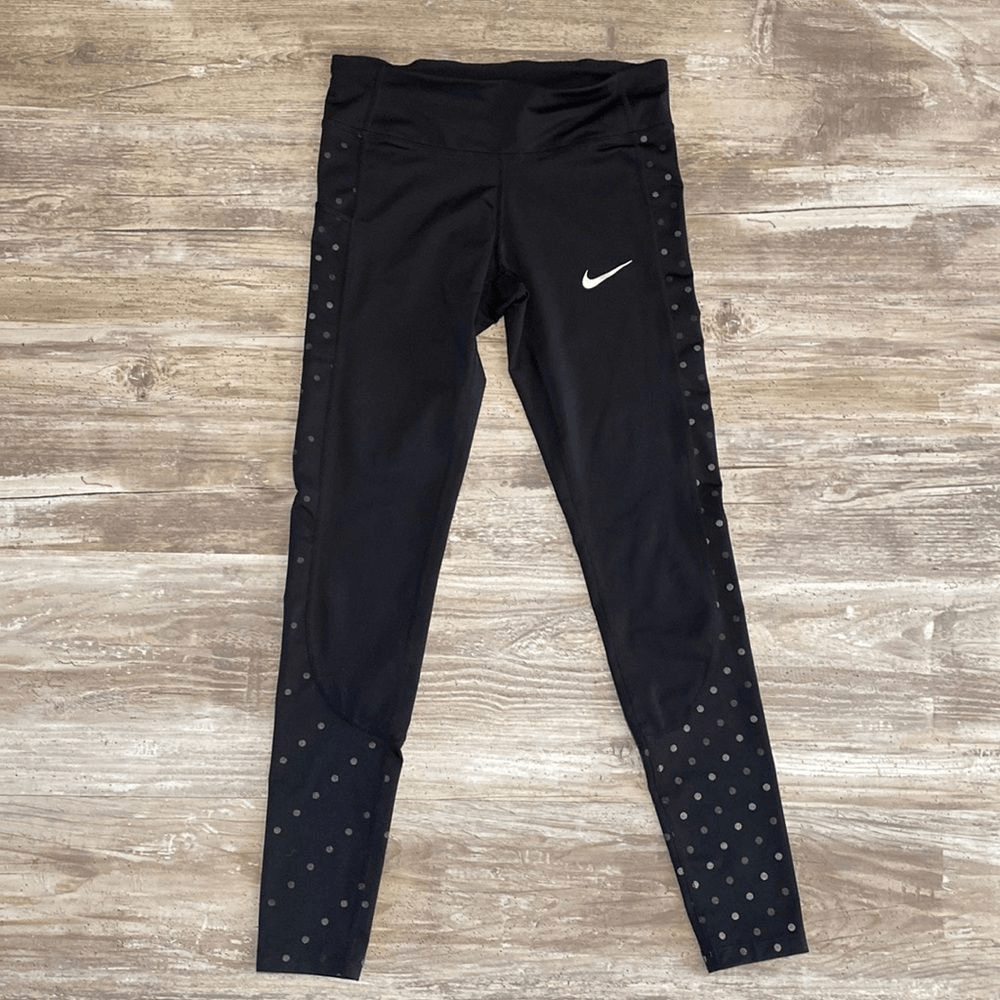 Leggings Nike Dri-Fit ropa deportiva de entrenamiento negra para mujer talla pequeña-image