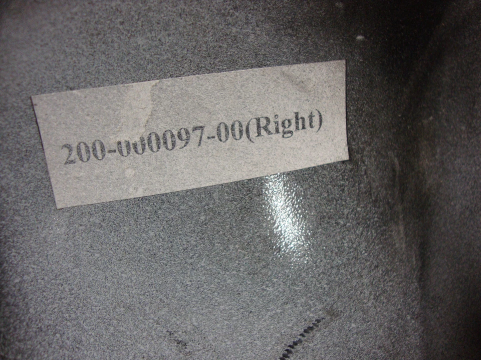 JUEGO DE CUBIERTA ELÉCTRICA BIG DOG MOTOCICLETAS 2006-11 K-9 CUBIERTA LATERAL MASTÍN BULLDOG Foto 3 de 4