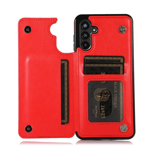 Funda trasera delgada floral con soporte para tarjetas billetera a prueba de golpes para Samsung A15/A16/A54/A55 - Imagen 56 de 63
