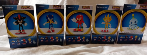 SONIC THE HEDGEHOG COMPLETE 2022 SET JAKKS PACIFIC (ALL 5 FIGURES) 2.5" - Picture 4 of 4