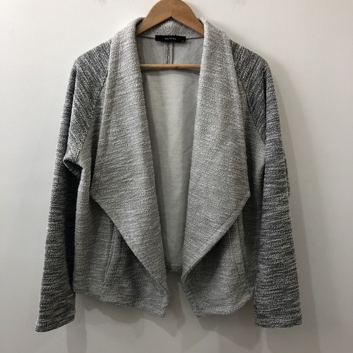 Ladies Decjuba Grey Knit Waterfall 