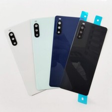 For Sony Xperia 10 II Battery Rear Back Door Cover Glass Housing Case Adhesive