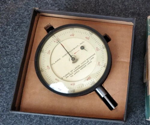 CLARK Indicator head for  HARDNESS TESTER, ROCKWELL B- AND C- SCALE