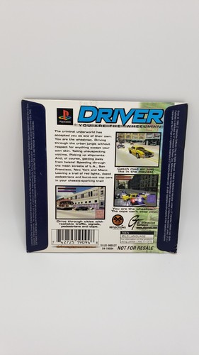 Driver You Are The Wheelman Playstation PS1 Toys R Us Demo CD - Picture 2 of 4