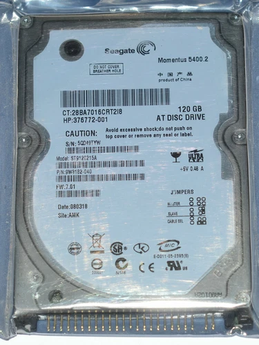 ST9120821A Seagate 120GB IDE 2.5 Laptop Hard Drive 5400.2