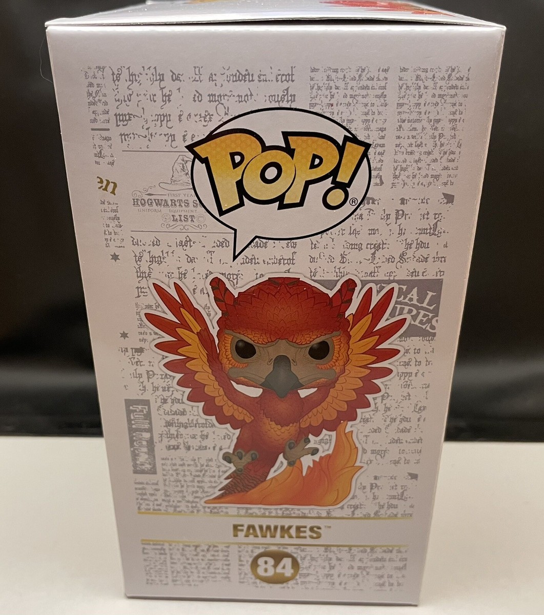 Funko POP! Harry Potter - Flocked Fawkes #84 (2019 SDCC Shared Exclusive)