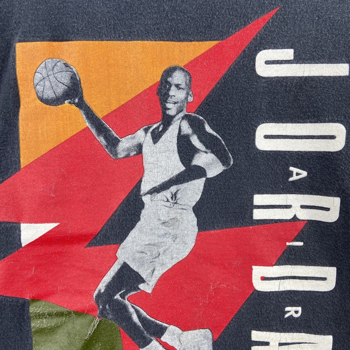 Vintage Nike Air Jordan T-Shirt men's Small (35-37) Black Vintage Nike Air Jordan T-Shirt men's Small (35-37) Black