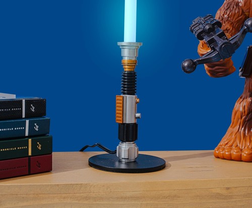Star Wars Obi-Wan Kenobi Sable De Luz Azul Mini LED De 12 Pulgadas - Imagen 5 de 8