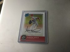 2016 Panini Donruss Optic Rated Rookie Signatures Aaron Nola Phillies Auto RC