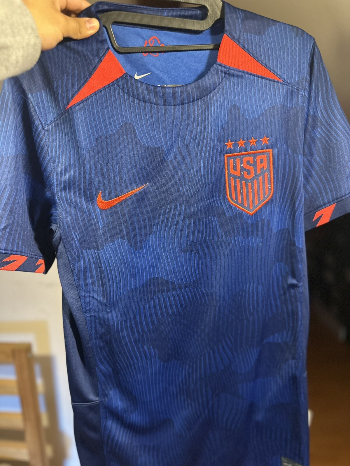 Mens Nike USMNT 2023 Stadium Away Dri-Fit Soccer Jersey Team USA Xtra Small NEW