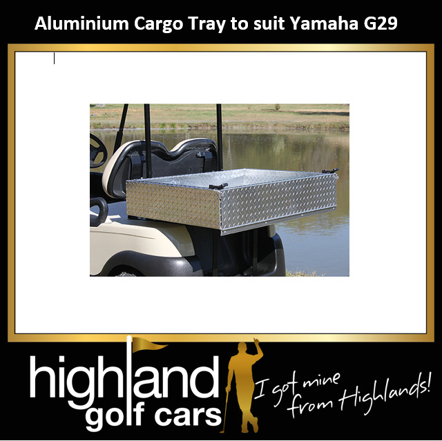 Aluminium Cargo Tray to suit Yamaha G29 Golf Cart