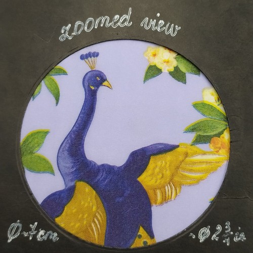 T574# 3 x Single Paper Napkins For Decoupage Peacock Bird Rambler Flower Pattern - Picture 5 of 11