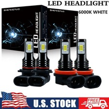 For Acura ILX 2013 2014 2015 6000K LED Headlights lights Bulbs Kit Hi/Low Combo