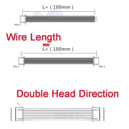 JST SH1.0mm SH1.25mm ZH1.5mm 2-10Pin Micro Connector PCB Socket Plug Wire Cable - Picture 2 of 63