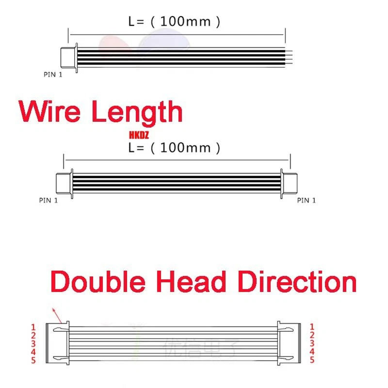 JST SH1.0mm SH1.25mm ZH1.5mm 2-10Pin Micro Connector PCB Socket Plug Wire Cable - Image 2 of 4