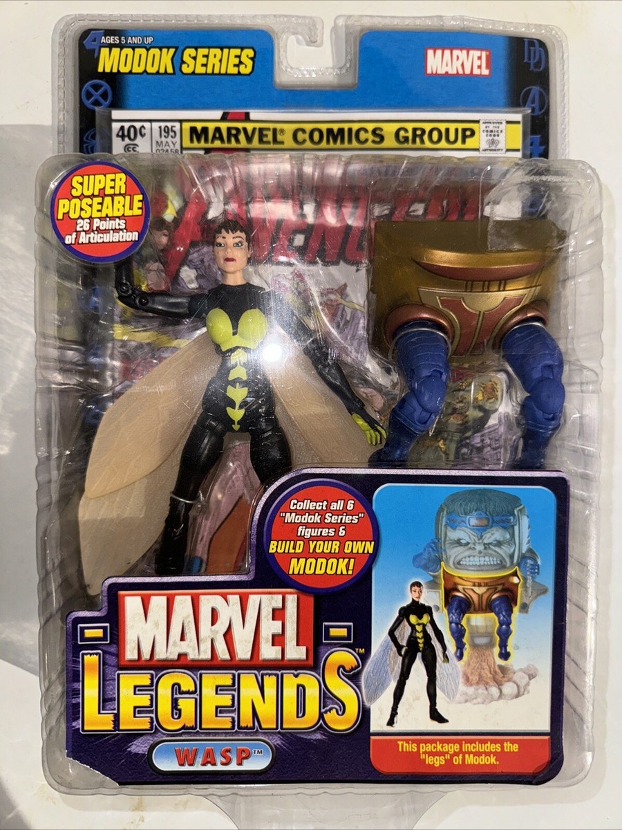 2006 ToyBiz Marvel Legends Modok Series Wasp Action Figure Comic