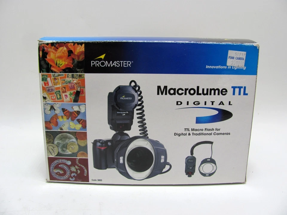 Promaster Macrolume TTL Digital Ring Light/Macro Flash (NEW OPEN BOX) - Image 4 of 4