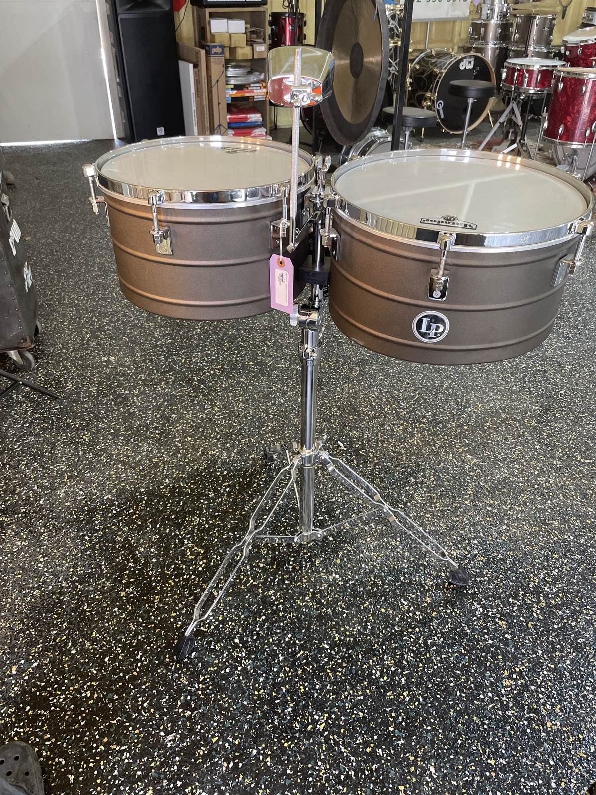 LP Matador M258 14" And 15" Barrio Deep Shell Timbales 731201308182 eBay