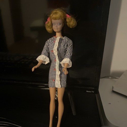 1962 midge barbie doll bubble cut eBay