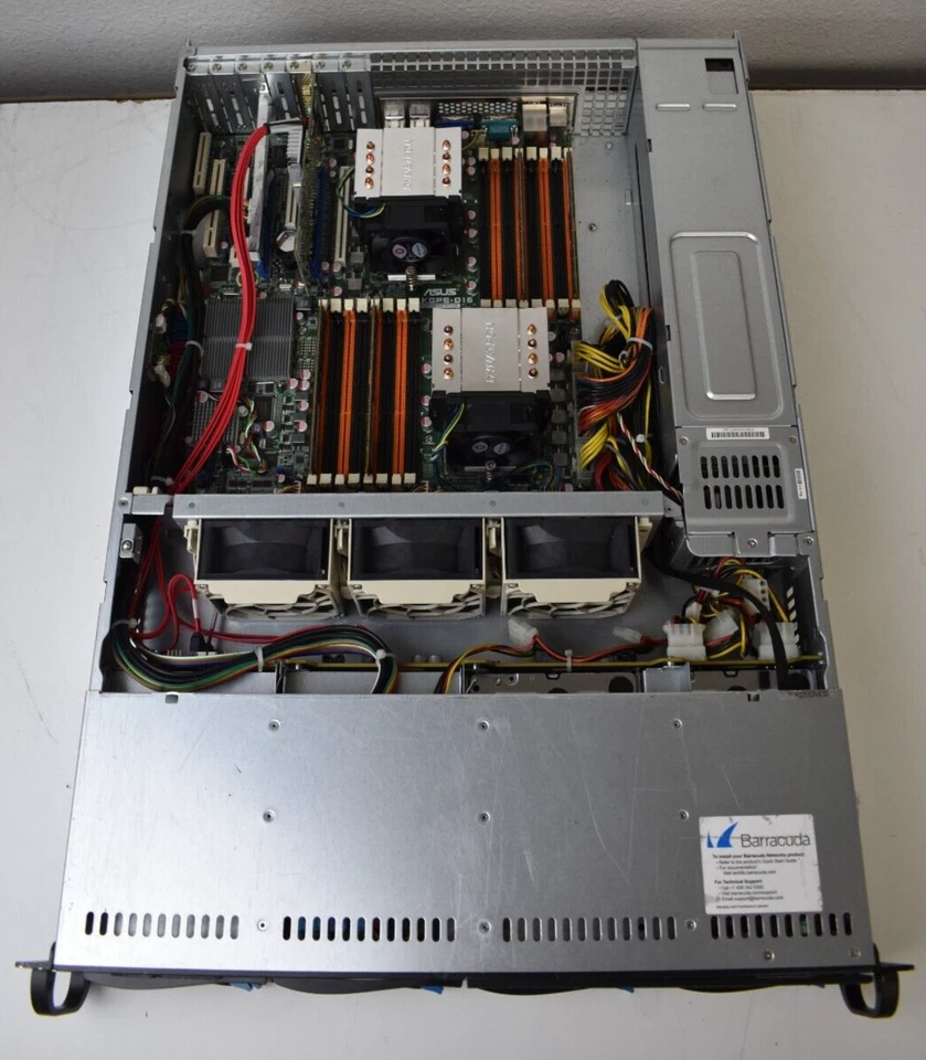 Barracuda WEB FILTER 810 2x AMD Opteron 6386 SE 2.8GHz 64GB 4x 1TB HDD 2x PSU - Image 2 of 3