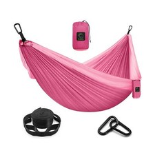 Camping Hammock Double  Single Portable Hammock with Tree Straps, Lightweigh...