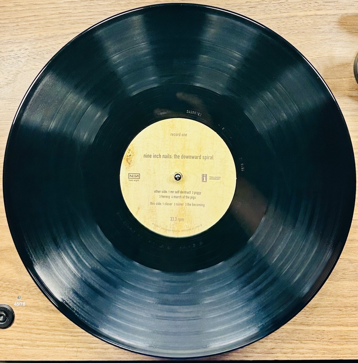 Nine Inch Nails レコード 2枚 Nine Inch Nails - The Downward Spiral - Double LP Vinyl
