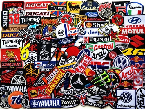 Aplique de costura aleatoria de hierro bordado en parche patrocinador de parche para patrocinador de carreras - Imagen 9 de 15