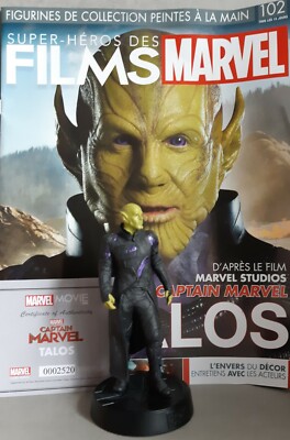 MARVEL MOVIE COLLECTION #102 Talos Figurine (Captain Marvel) EAGLEMOSS franz.