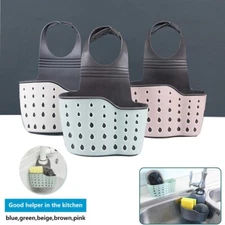 Home Kitchen Hanging Drain Shelf Bag Basket Bath Storage Tools Sink Holder