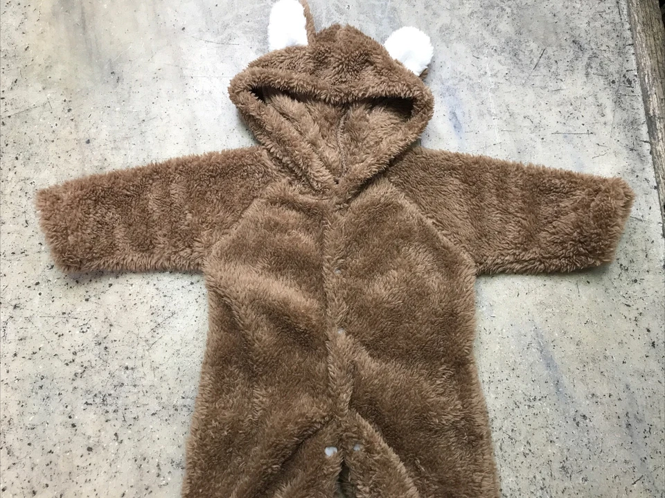 Plush Bear Suit Halloween Costume Cos Play Child 3-6 Months - Cute! Fast Ship - Image 3 of 4