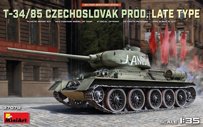 MiniArt 37078 T-34-85 Czechoslovak Prod. Late Type 1/35