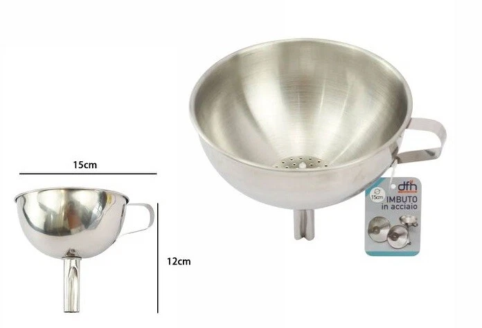 Imbuto per macchina da caffè in acciaio inox 4t. Kfi 460 orbegozo