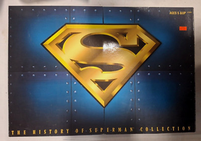 Vintage 1996 Kenner DC Comics The History of Superman Collection 3 Figure Set