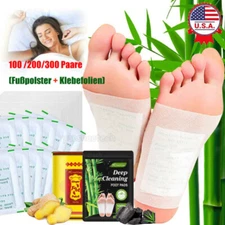 300-50 Detox Foot Pads Patch Detoxify Toxins Slim Keeping Fit Care with Adhesive