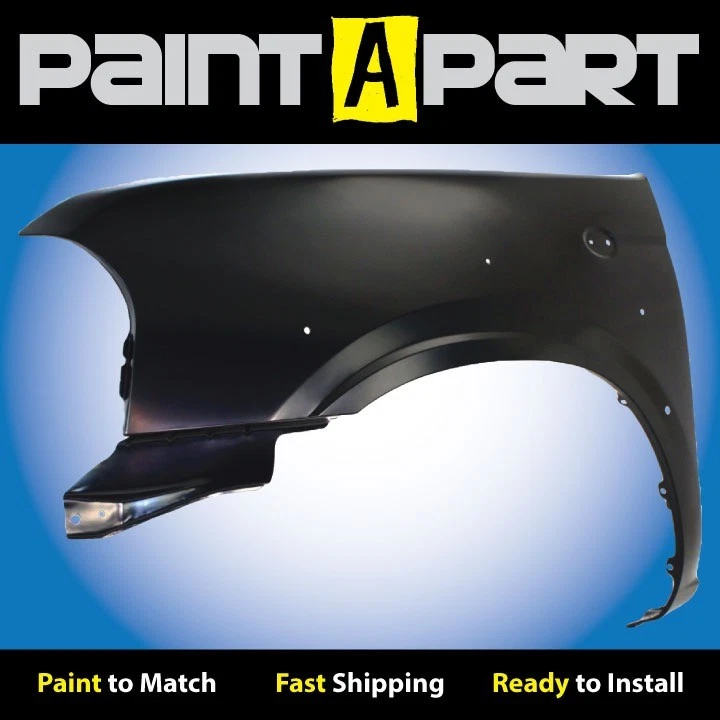 Fits: 2001 2002 Nissan Frontier (3.3L, V6) Left Fender (PREMIUM) Painted - Imagem 2 de 3