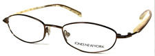 JONES NEW YORK J401 1R5 NOS Dark Brown Womens Eyeglasses Frame 49-18-135