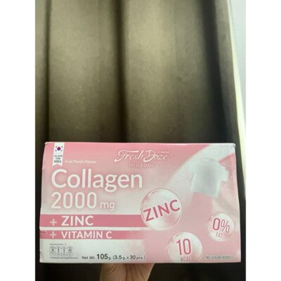 Collagène + Glutathion + Vitamine C En Poudre - Press & Shake Fresh Doze - Pér. 2027