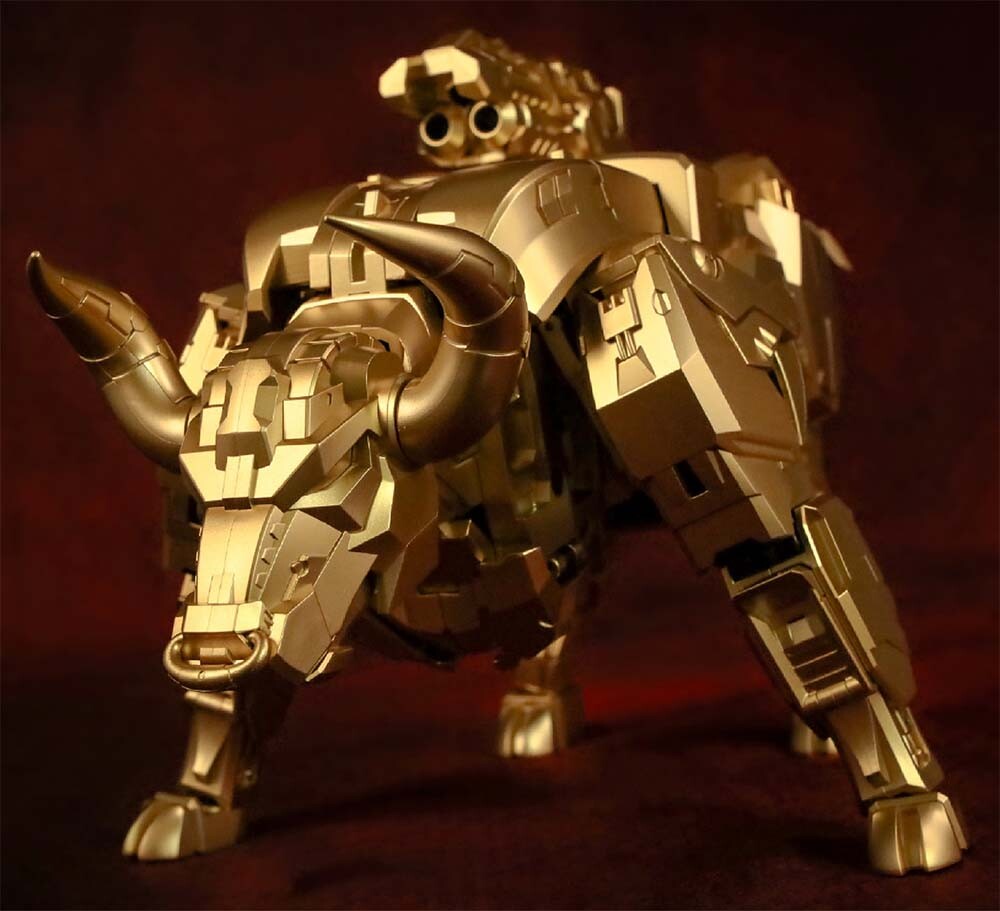 New Cang Toys CT-Chiyou-02SP Golden Landbull CT-02SP Action New Cang Toys CT-Chiyou-02SP Golden Landbull CT-02SP Action