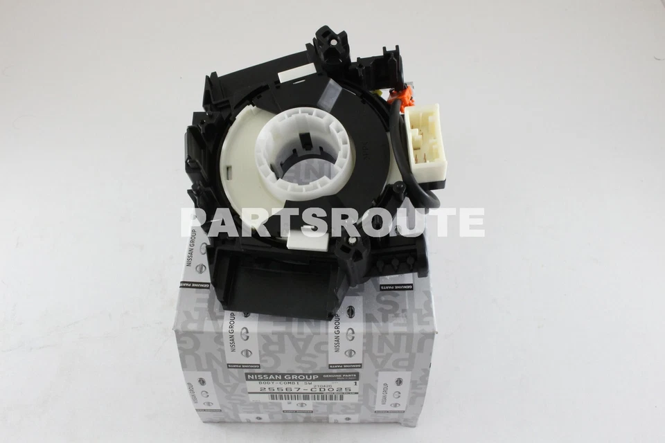 Cable espiral resorte reloj Nissan Murano Quest G35 FX35 FX45 OEM 25567-CD025 Foto 4 de 4