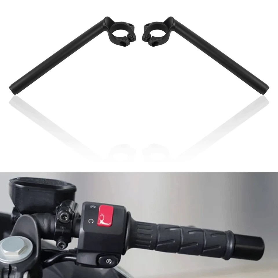 For Kawasaki Ninja 400 2018-2024 Ninja 500 2024+ Clip on Ons Fork Tube Handlebar Foto 2 de 4