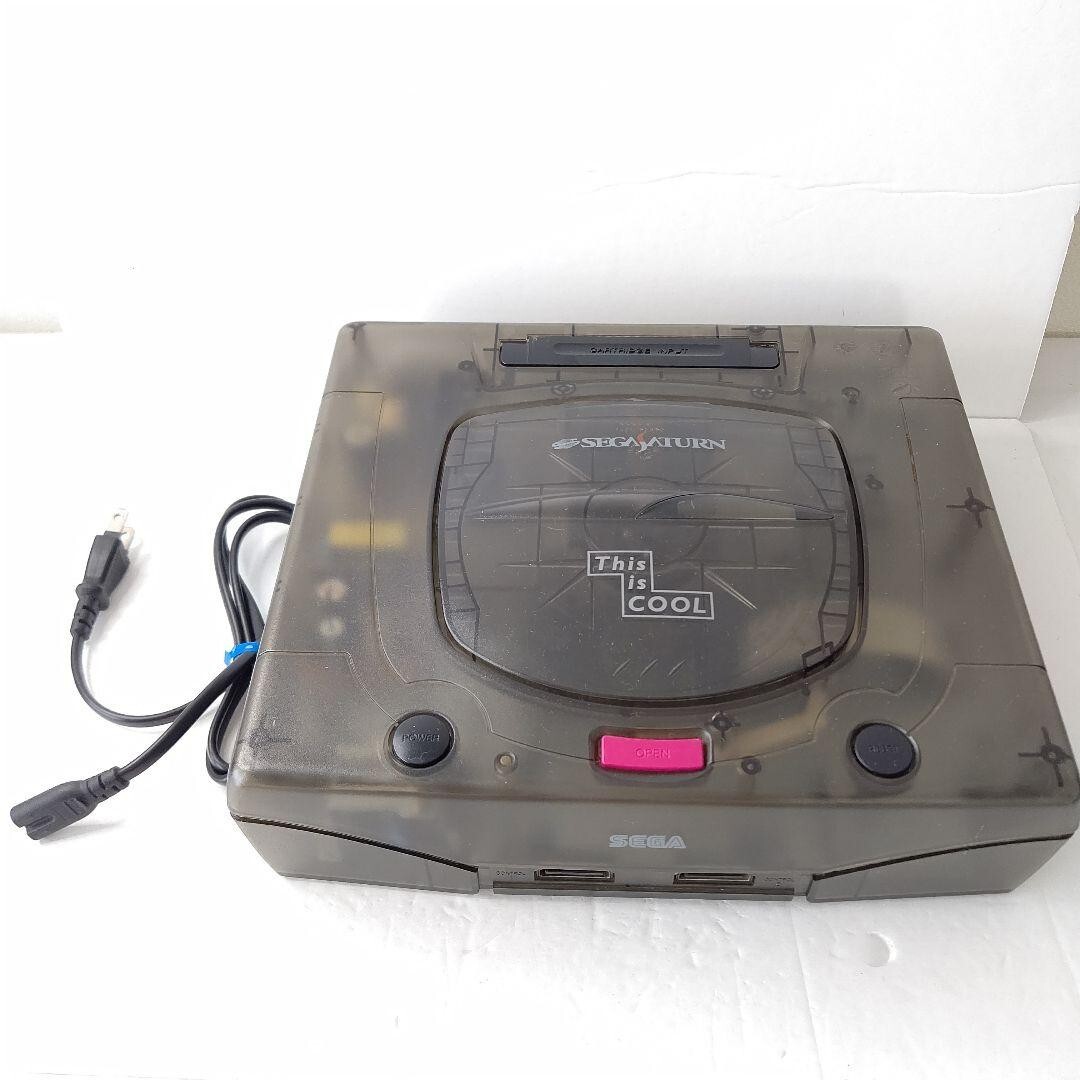 Sega Saturn Skeleton Console Beautiful Item HST-3220 Rare