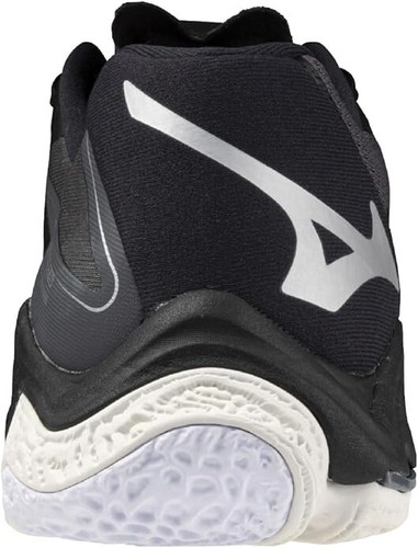 MIZUNO Volleyball Shoes WAVE LIGHTNING Z8 V1GA2400 Black/Silver - Picture 5 of 6