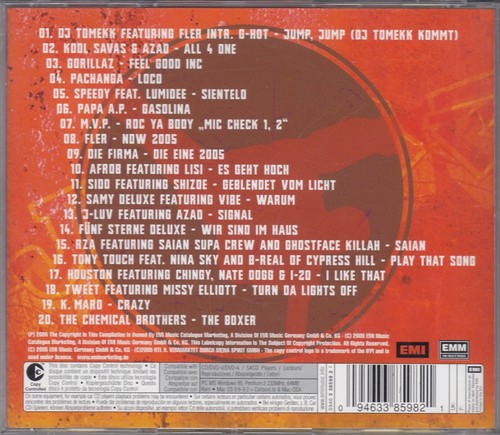 Jump:SIDO,FLER,DIE FIRMA,CHEMICAL BROTHERS,K. MARO,GORILLAZ,KOOL SAVAS,AFROB,MVP - Bild 7 von 7