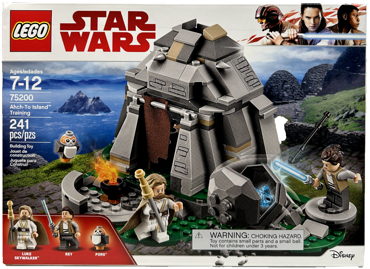  LEGO Star Wars: The Last Jedi Ahch-To Island Training 75200  Building Kit (241 Pieces) (Discontinued by Manufacturer) : Toys & Games