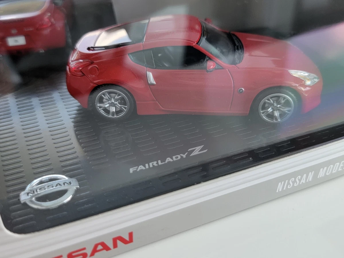 NISSAN DEALER EDITION FAIRLADY Z 370Z VIBRANT RED KYOSHO MODEL 1/43