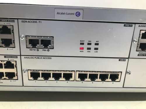 ALCATEL-LUCENT OmniPCX OFFICE (MEDIUM) w/PowerCPU EE APA 8 PRA-TI & AMIX 4/4 4/8 - Picture 4 of 10