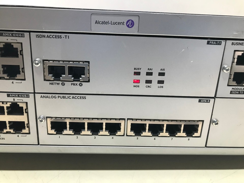 ALCATEL LUCENT OMNIPCX Office Small avec CD & fixations rack 19 EUR 54,50 - ES
